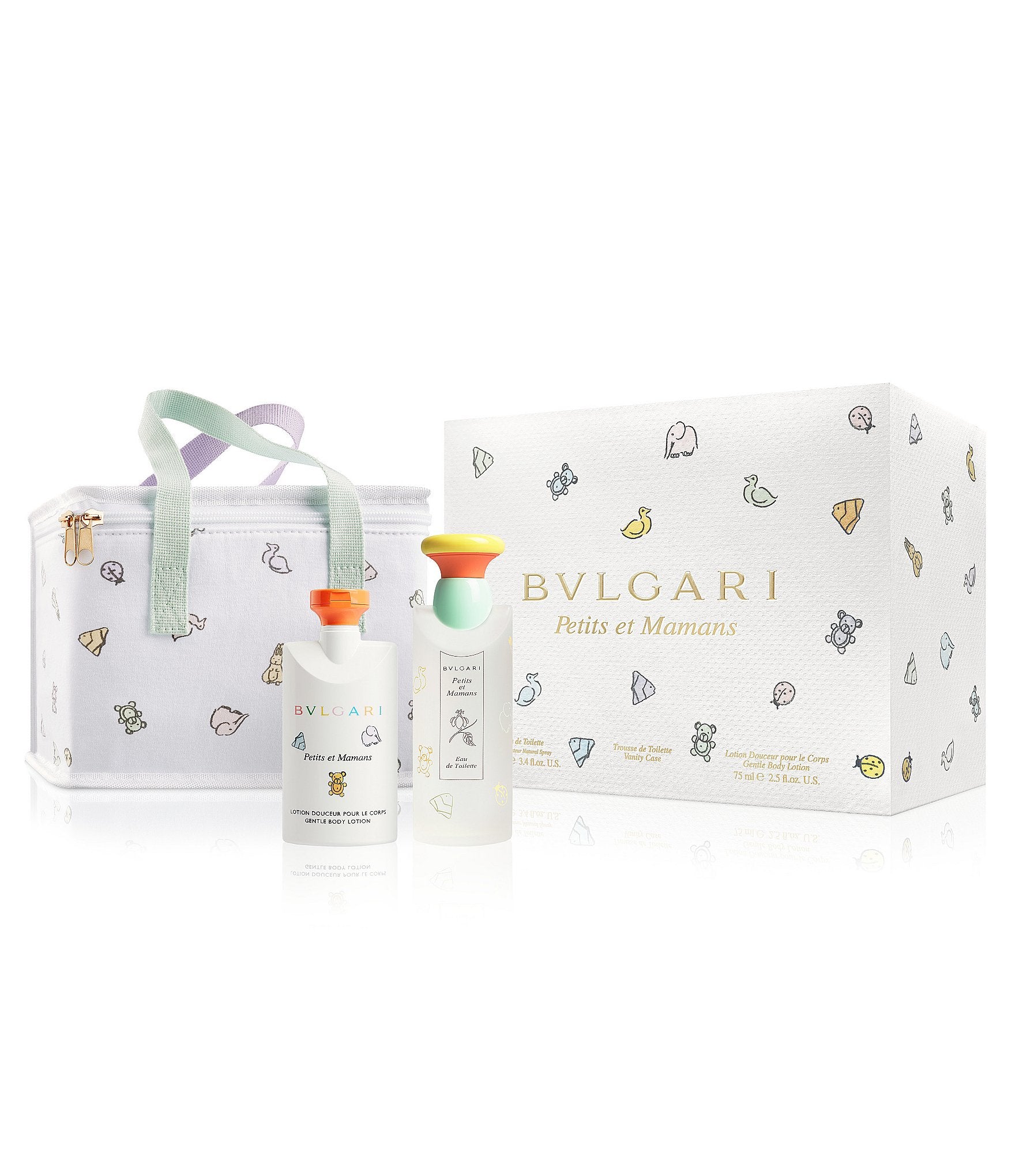 Bvlgari | Petits et Mamans Gift Set 100ml EDT + 75ml Body Lotion + Bag